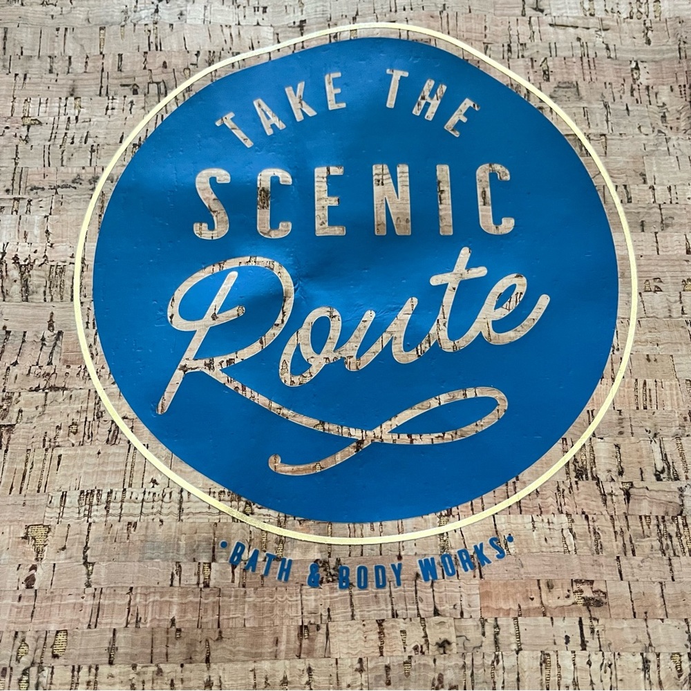 Bath & Body Works Cork Tote Bag “Take the Scenic Route” | Summer Beach Shopper - Picture 4 of 7